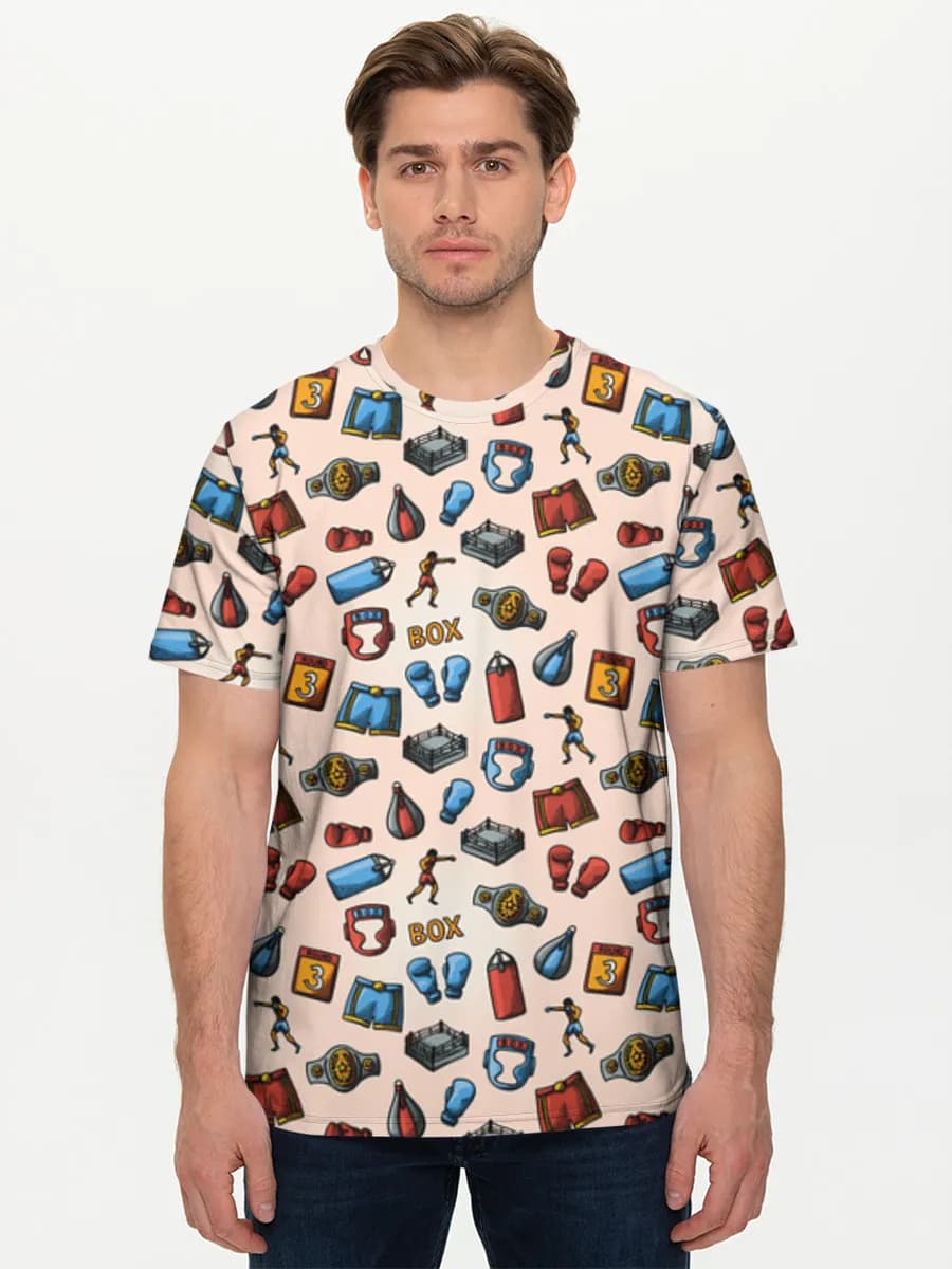 Men's basic cotton T-shirt