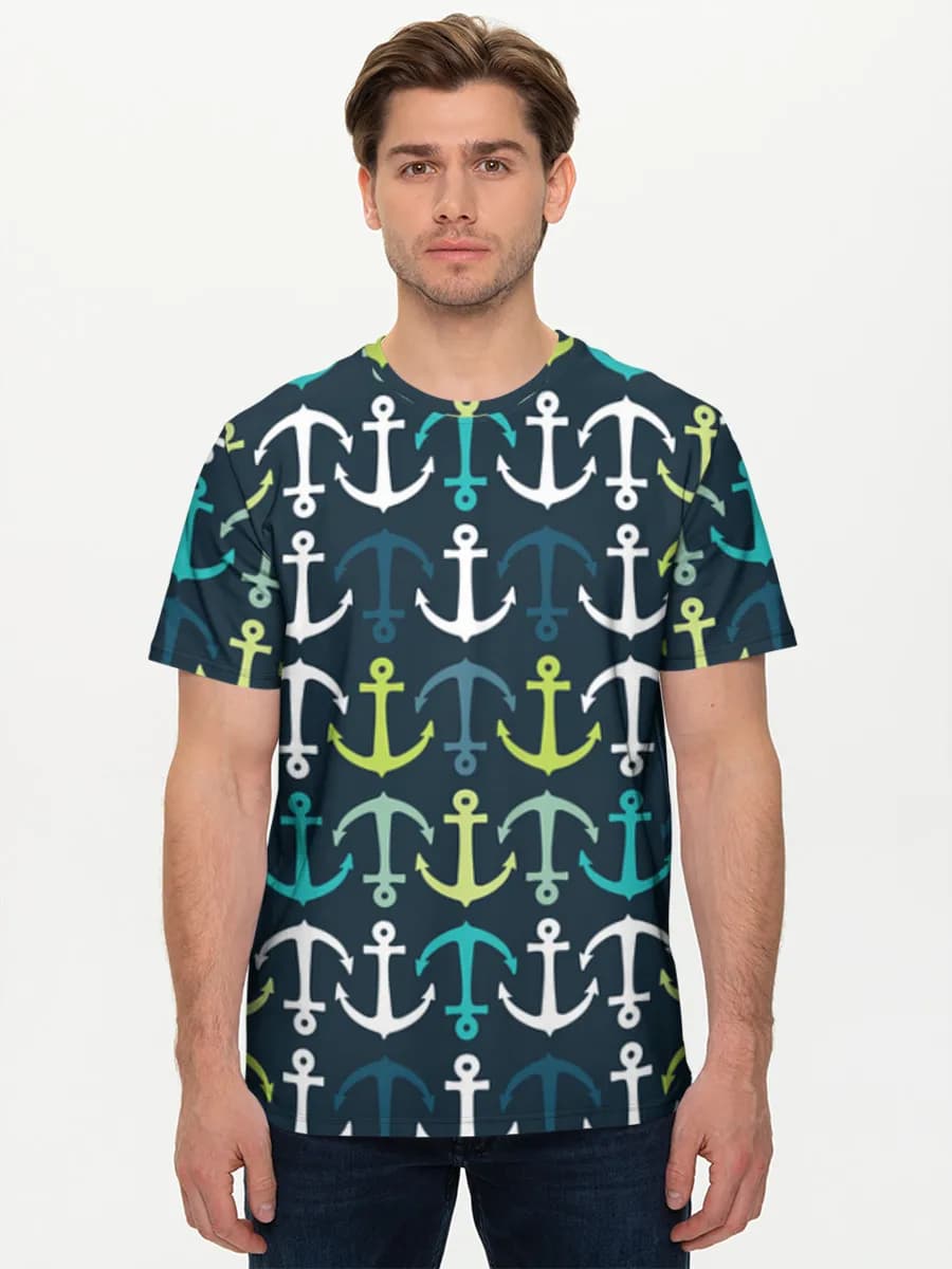 Men's basic cotton T-shirt