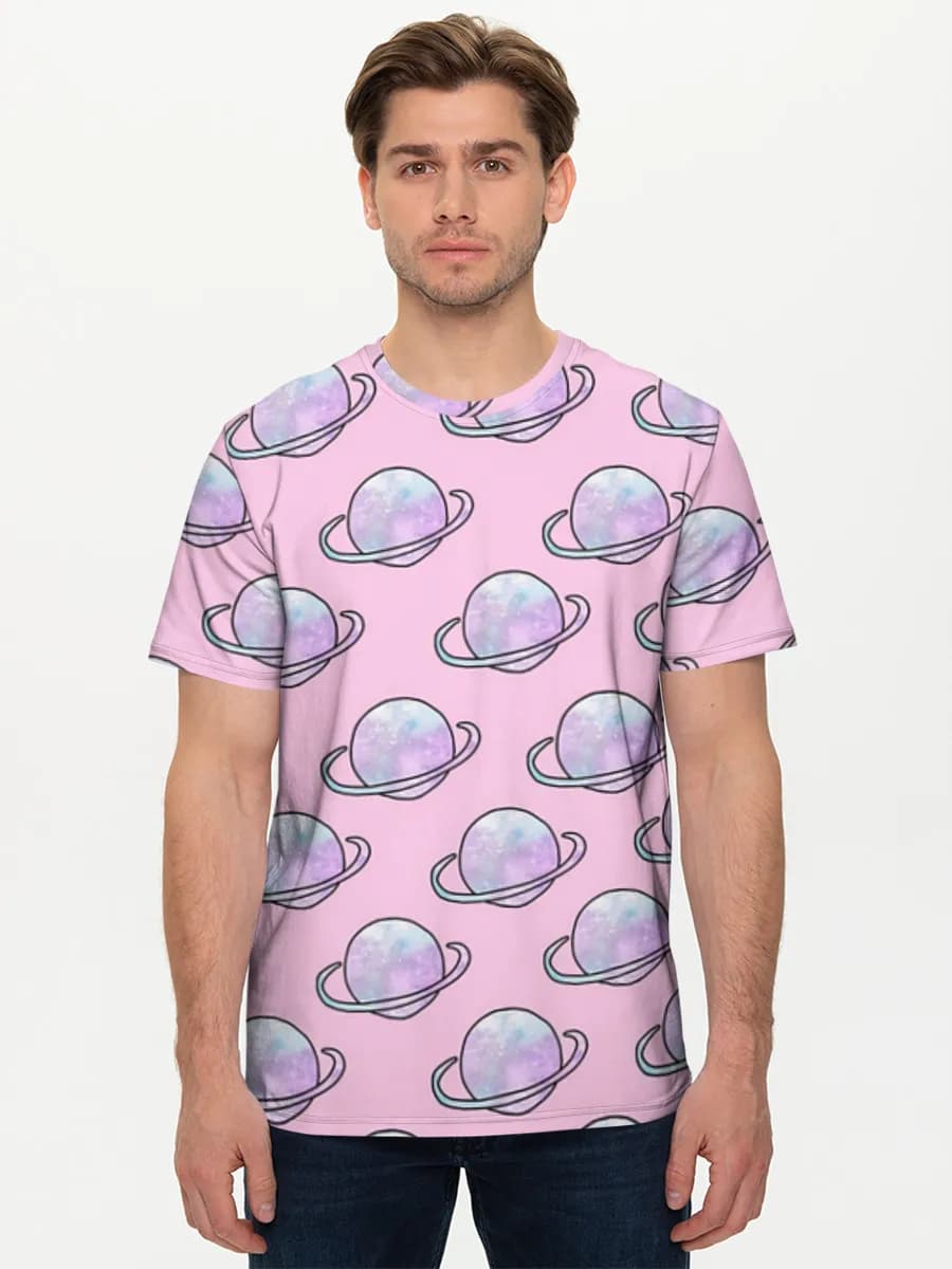 Men's basic cotton T-shirt