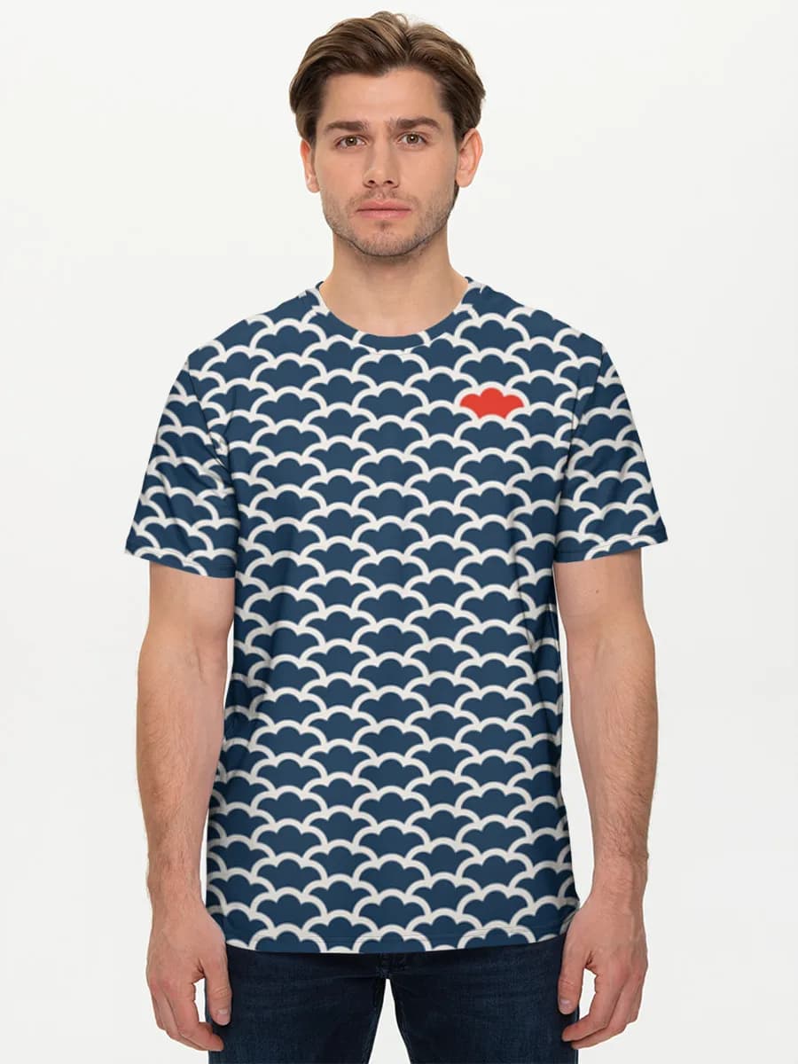 Men's basic cotton T-shirt