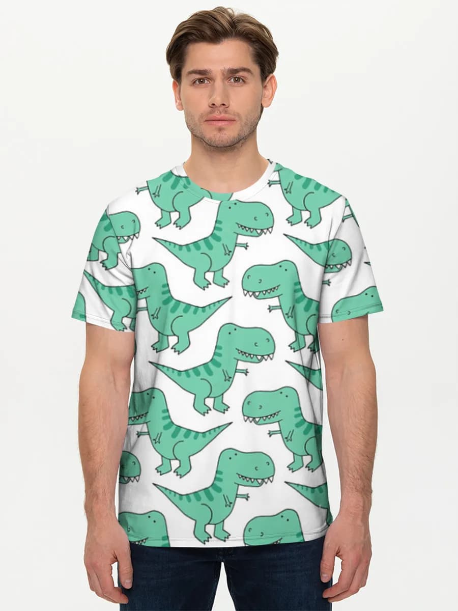 Men's basic cotton T-shirt