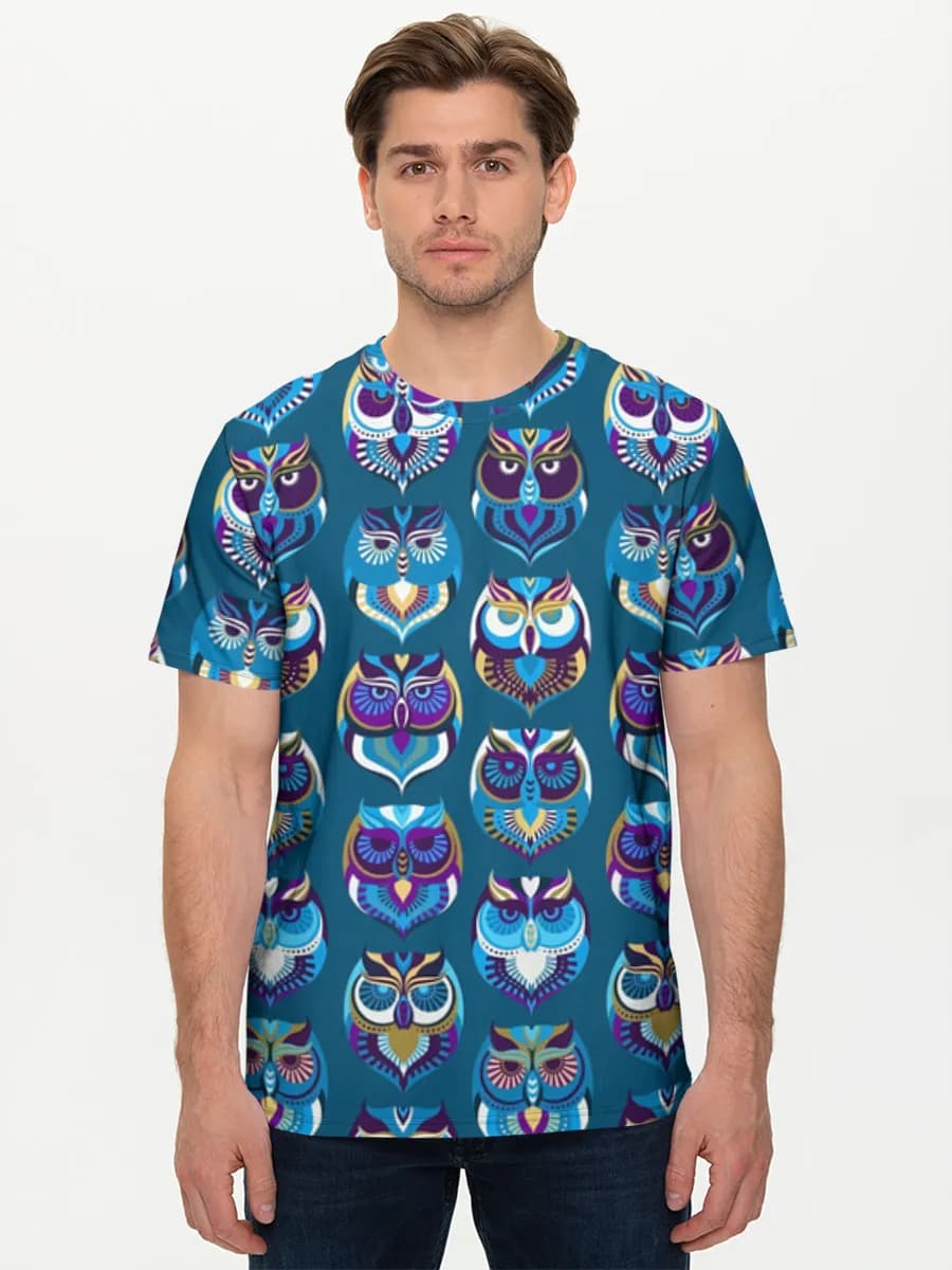 Men's basic cotton T-shirt