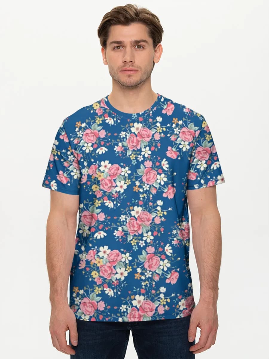 Men's basic cotton T-shirt