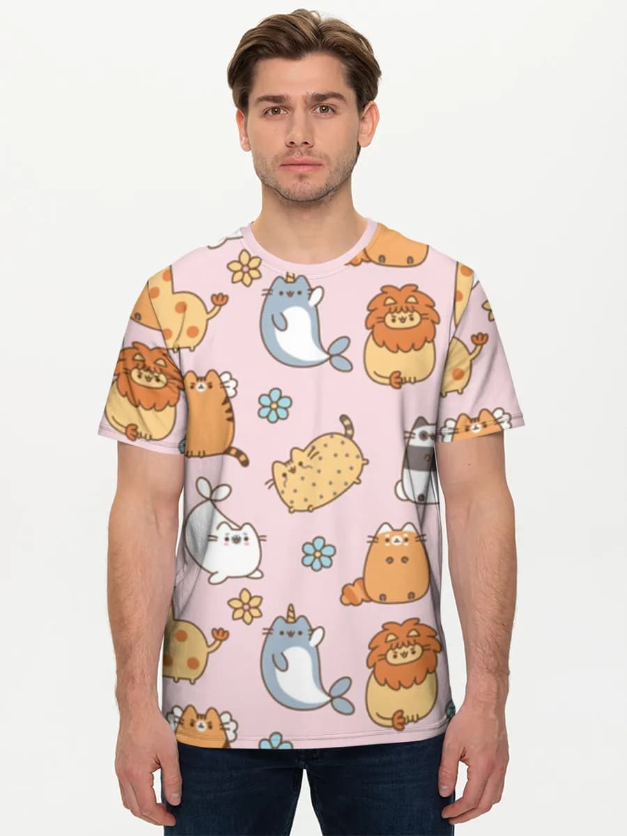 Men's basic cotton T-shirt