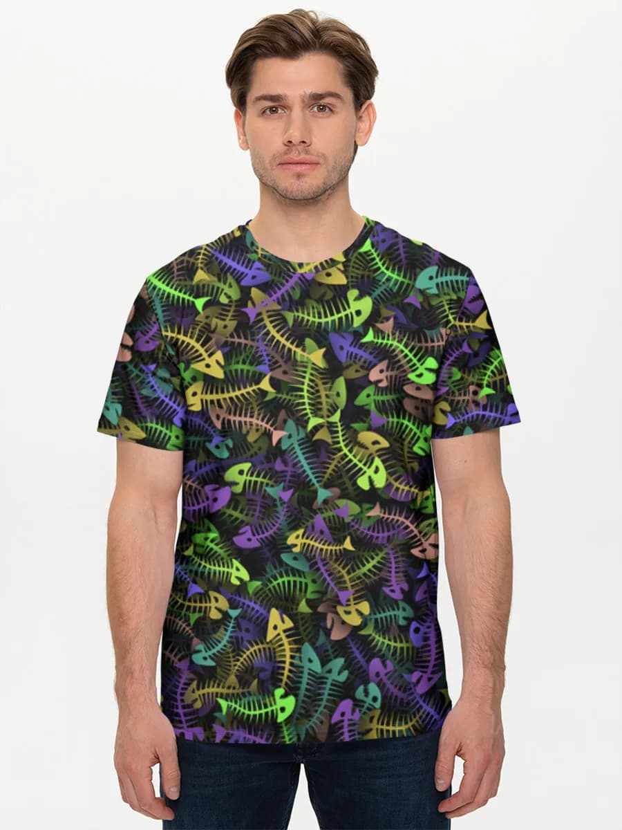 Men's basic cotton T-shirt