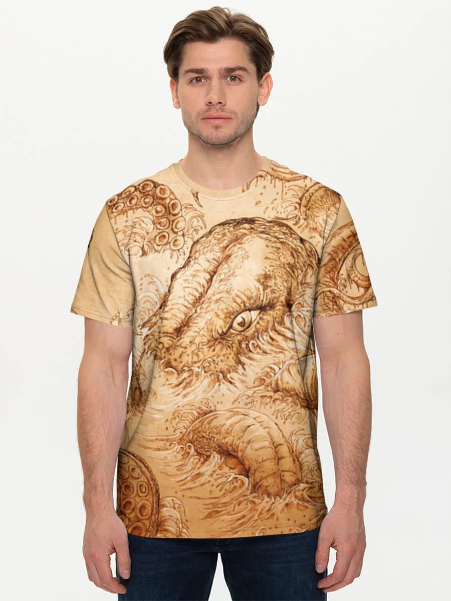 Men's basic cotton T-shirt