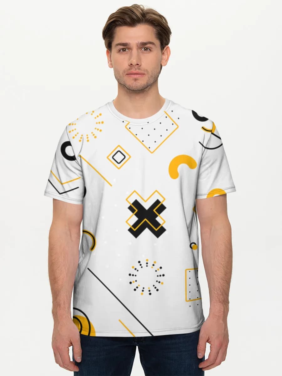 Men's basic cotton T-shirt