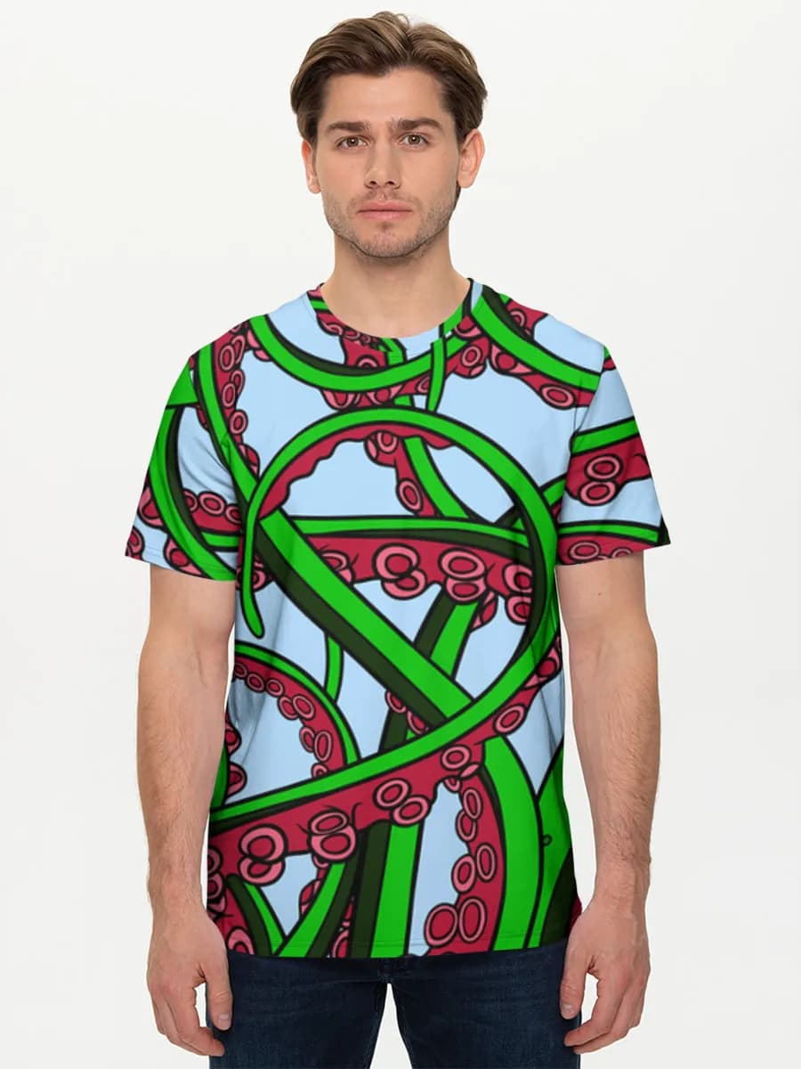 Men's basic cotton T-shirt