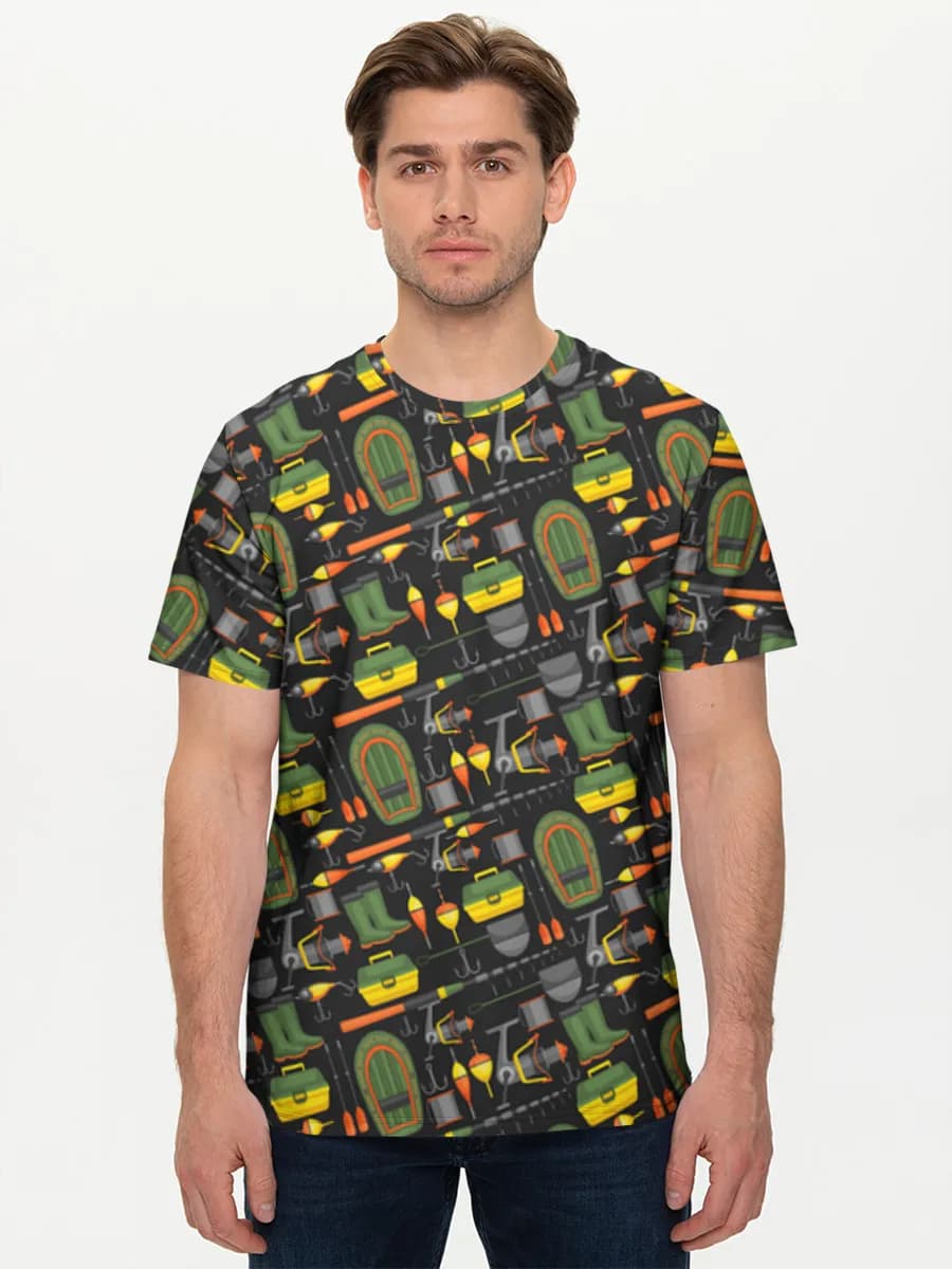 Men's basic cotton T-shirt