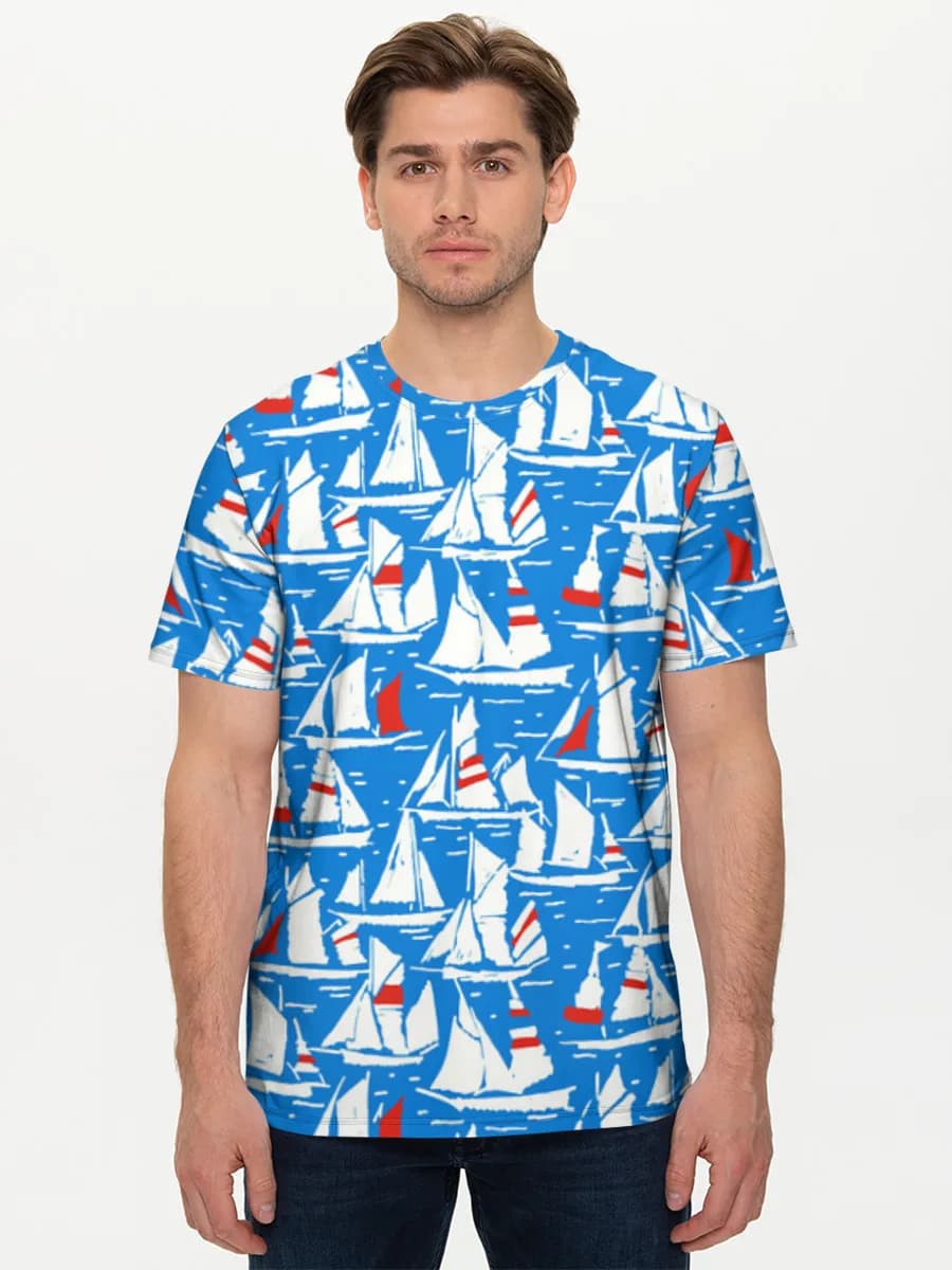 Men's basic cotton T-shirt