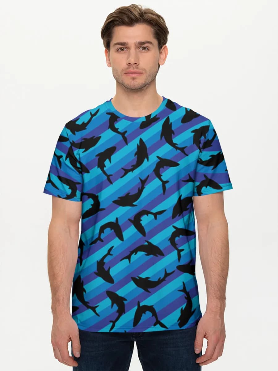 Men's basic cotton T-shirt