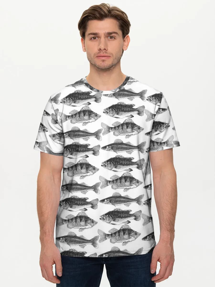 Men's basic cotton T-shirt