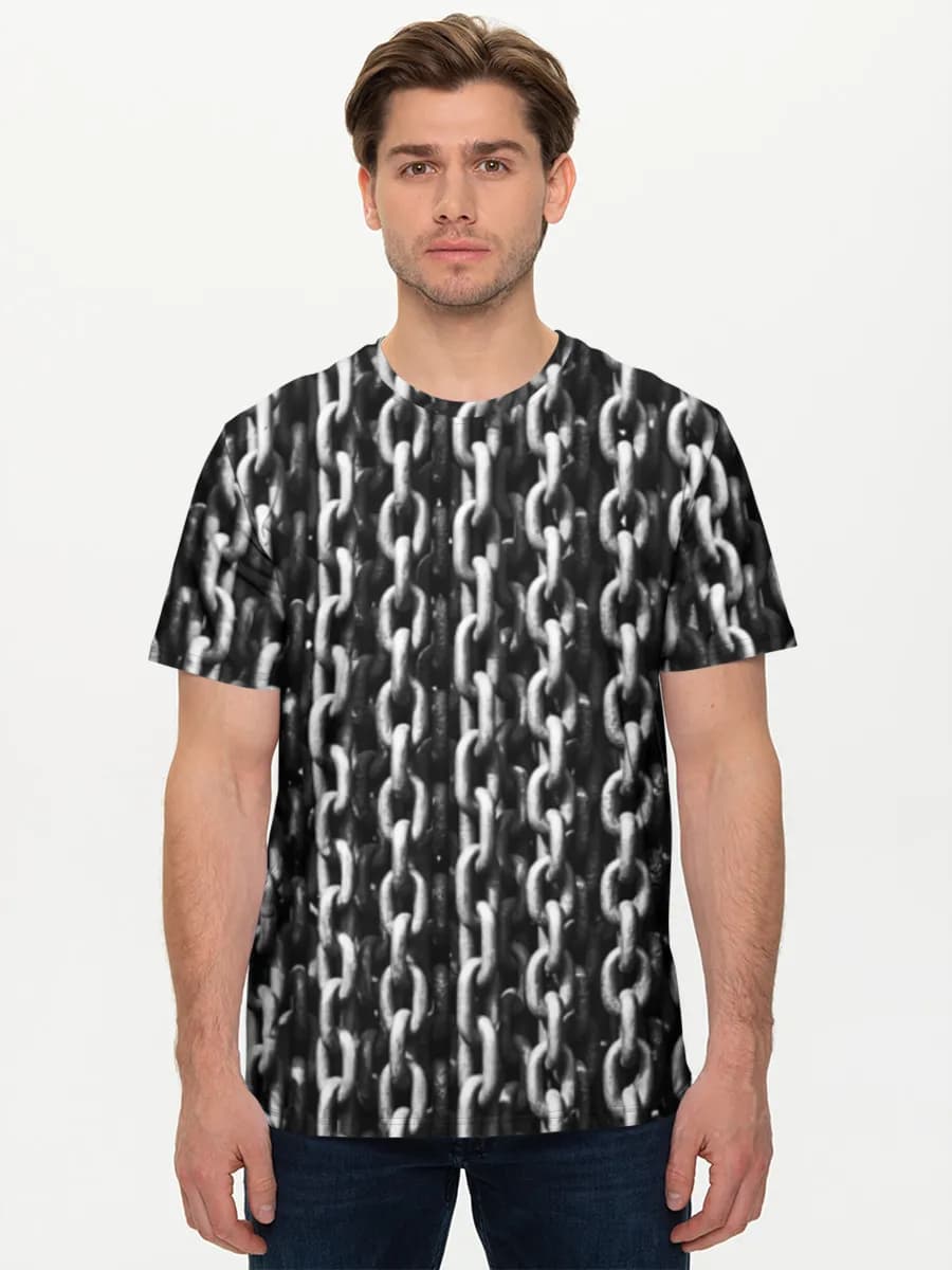 Men's basic cotton T-shirt