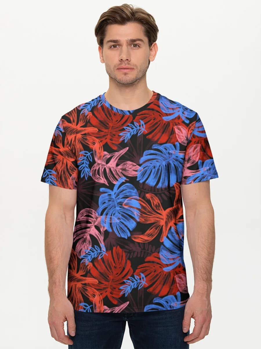 Men's basic cotton T-shirt