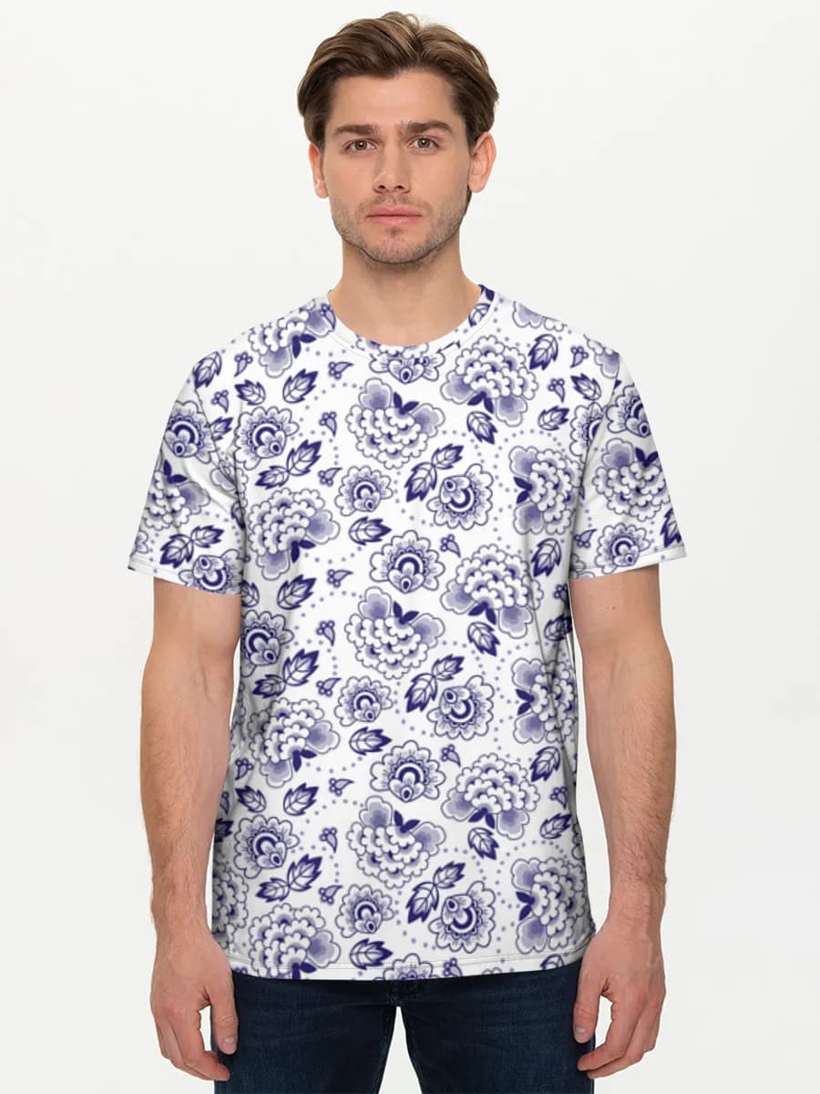 Men's basic cotton T-shirt