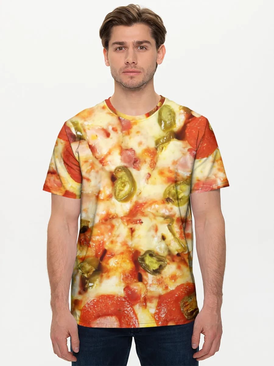 Men's basic cotton T-shirt