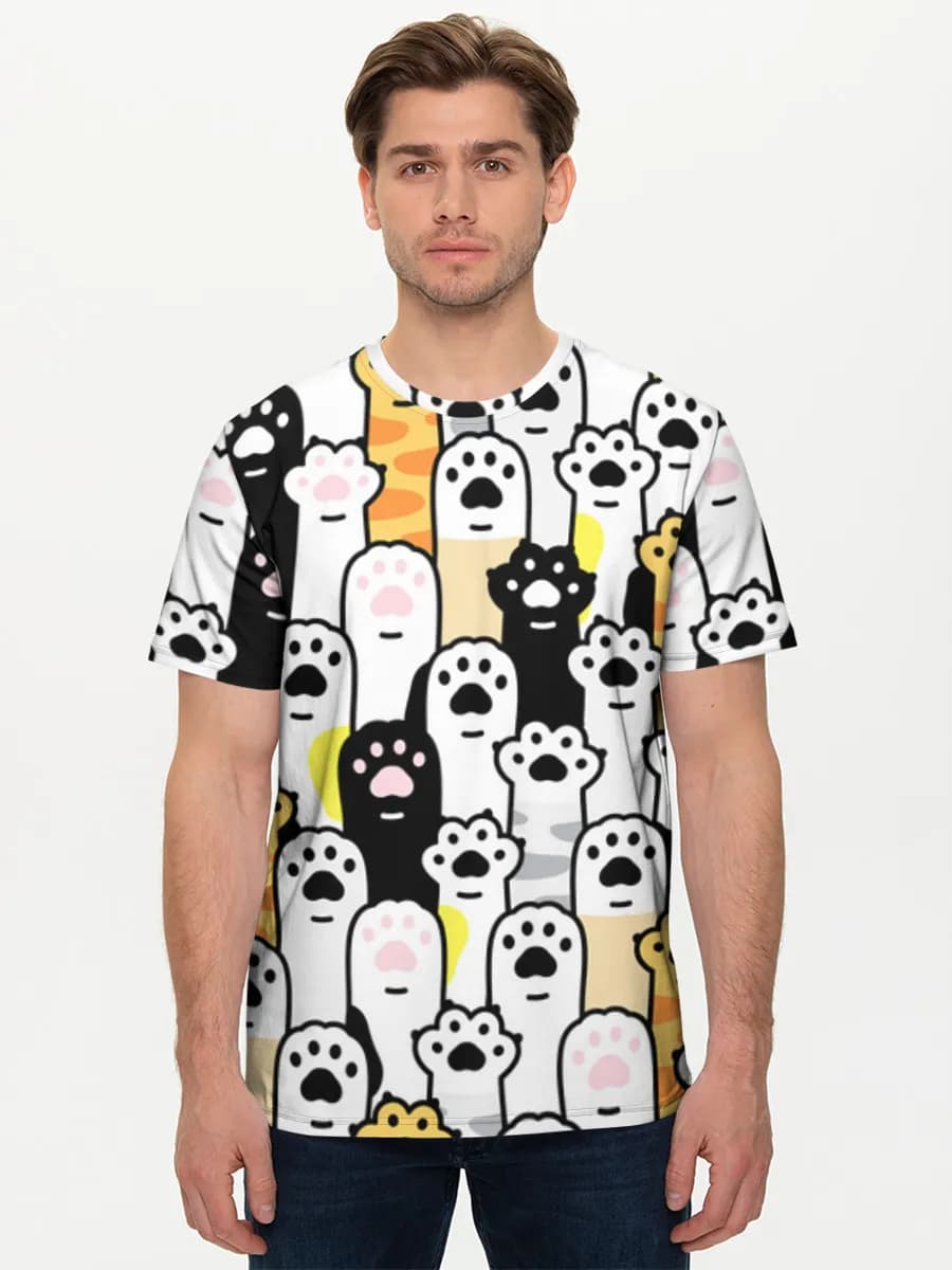 Men's basic cotton T-shirt