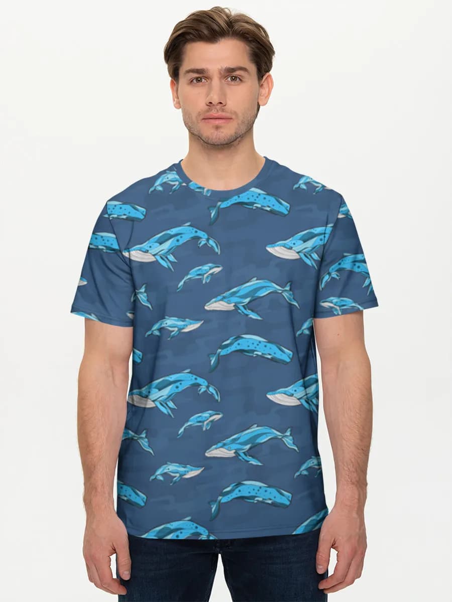 Men's basic cotton T-shirt