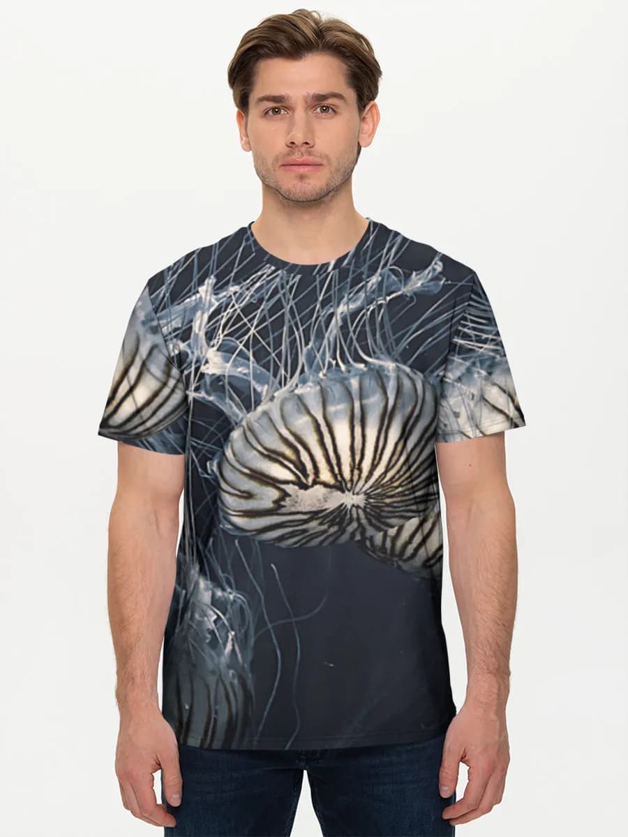 Men's basic cotton T-shirt