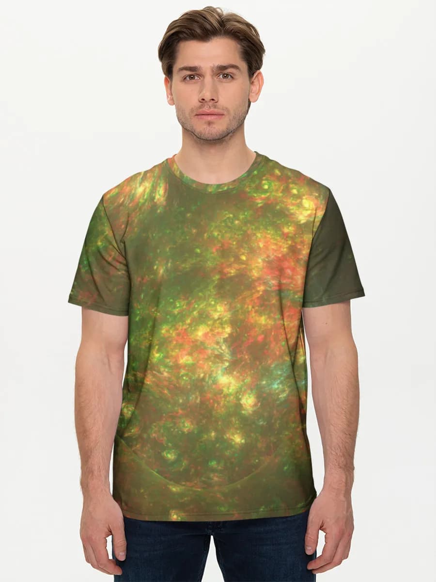 Men's basic cotton T-shirt
