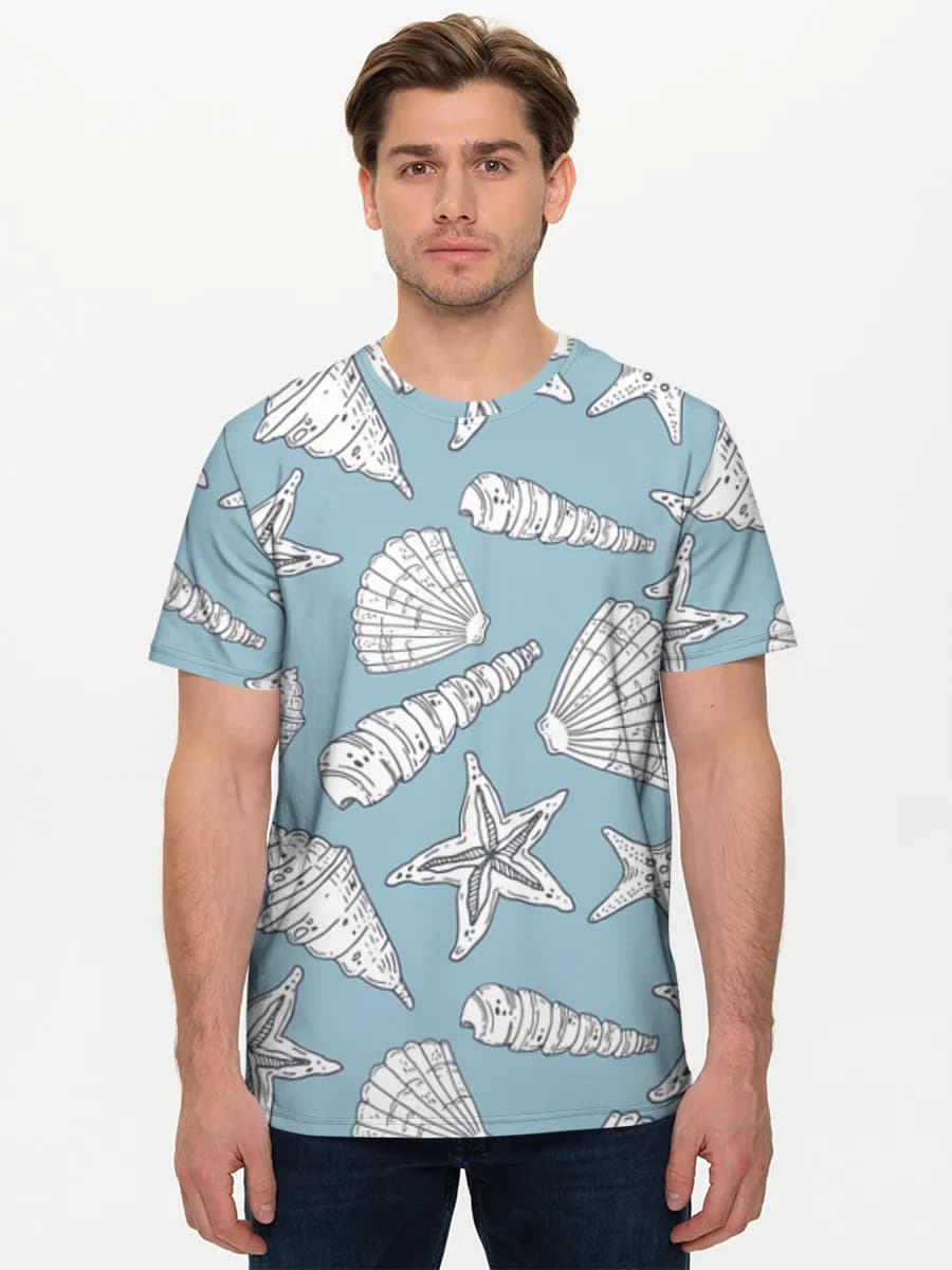 Men's basic cotton T-shirt