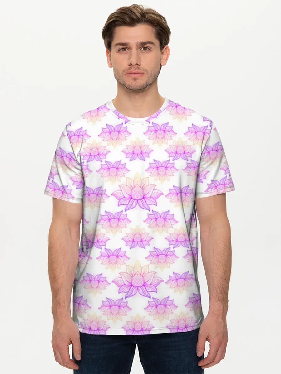 Men's basic cotton T-shirt