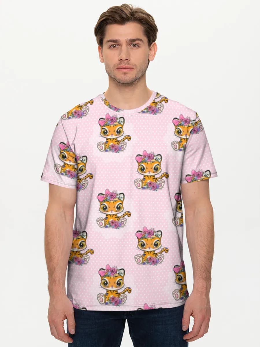 Men's basic cotton T-shirt