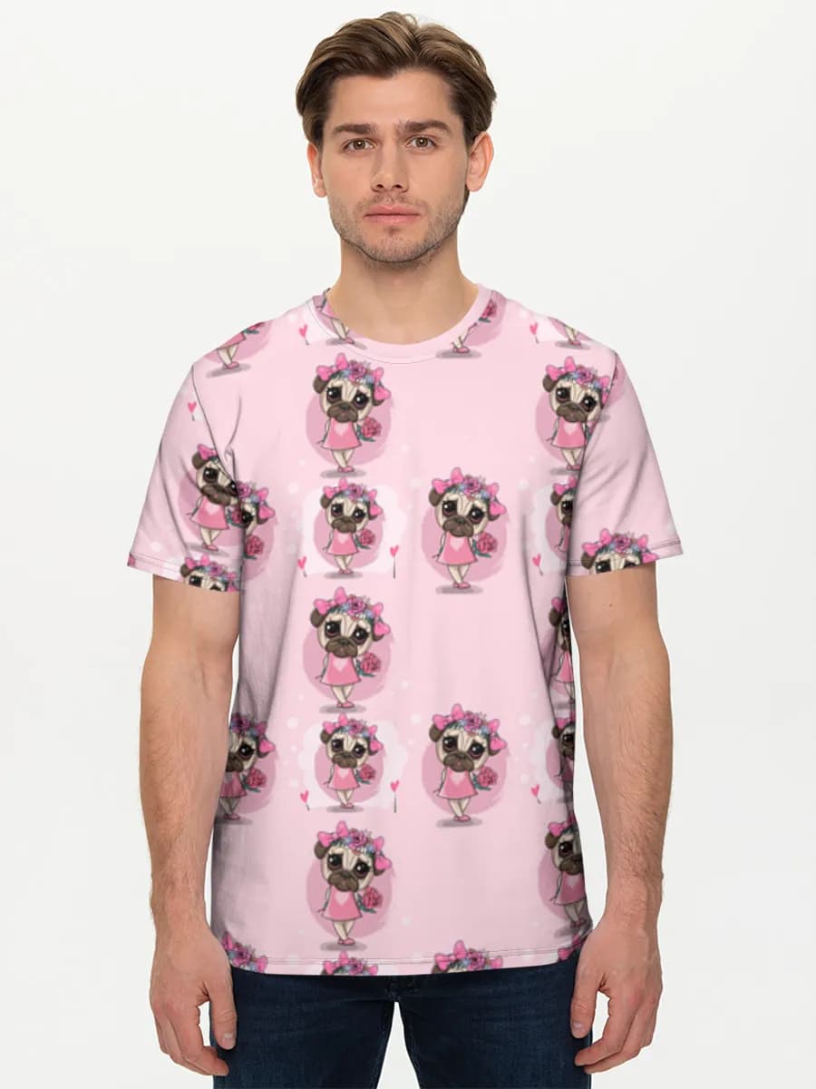 Men's basic cotton T-shirt
