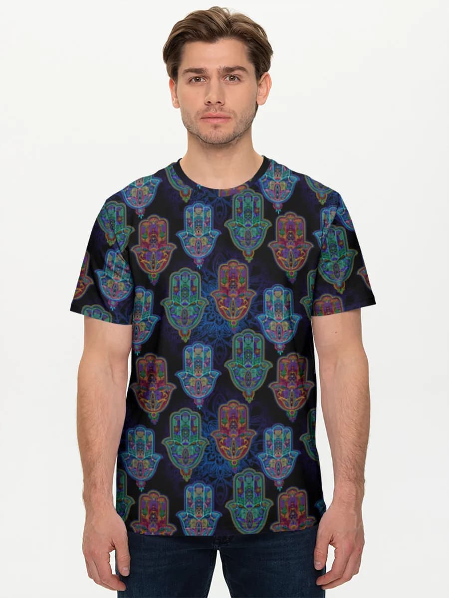 Men's basic cotton T-shirt