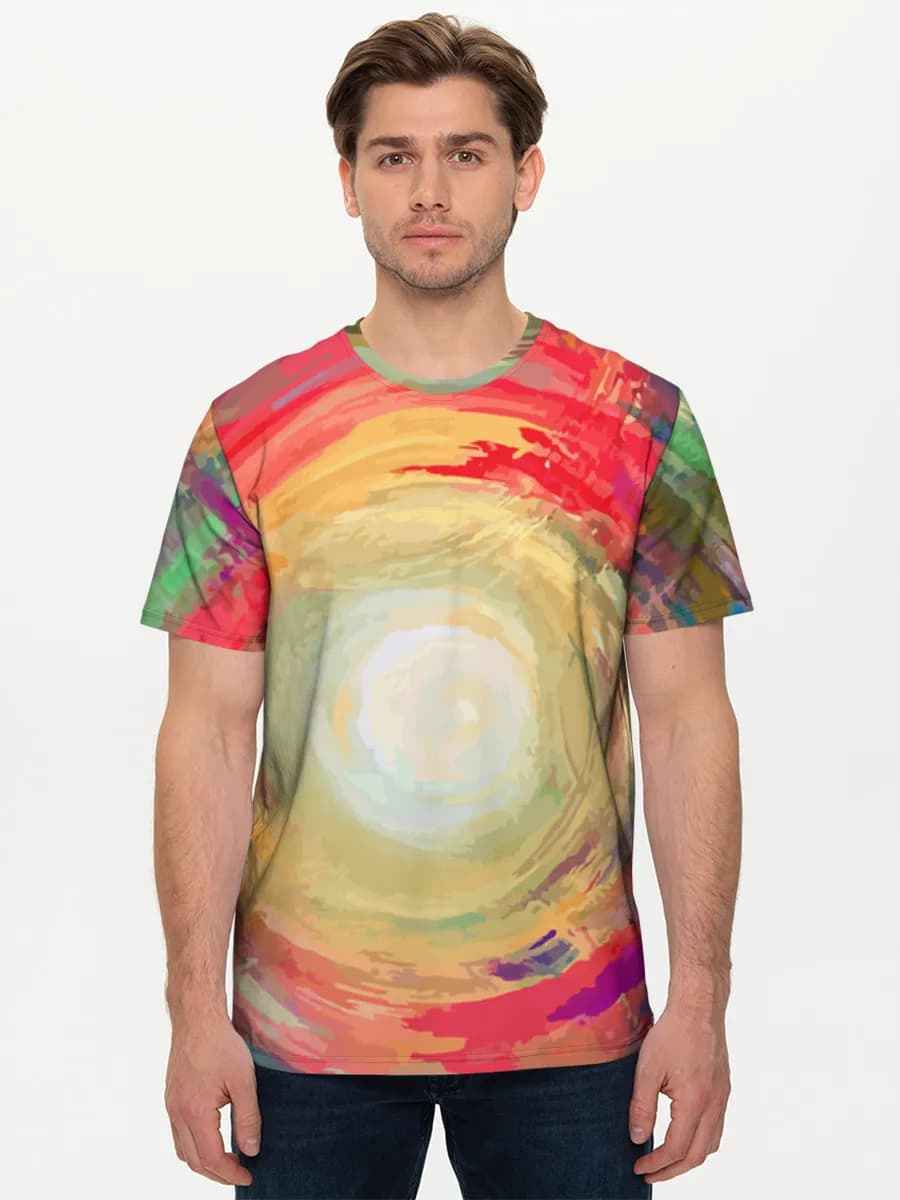 Men's basic cotton T-shirt