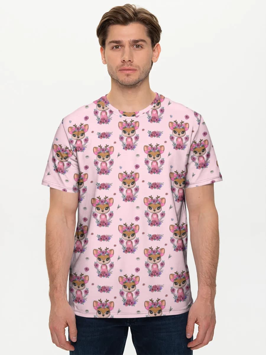 Men's basic cotton T-shirt