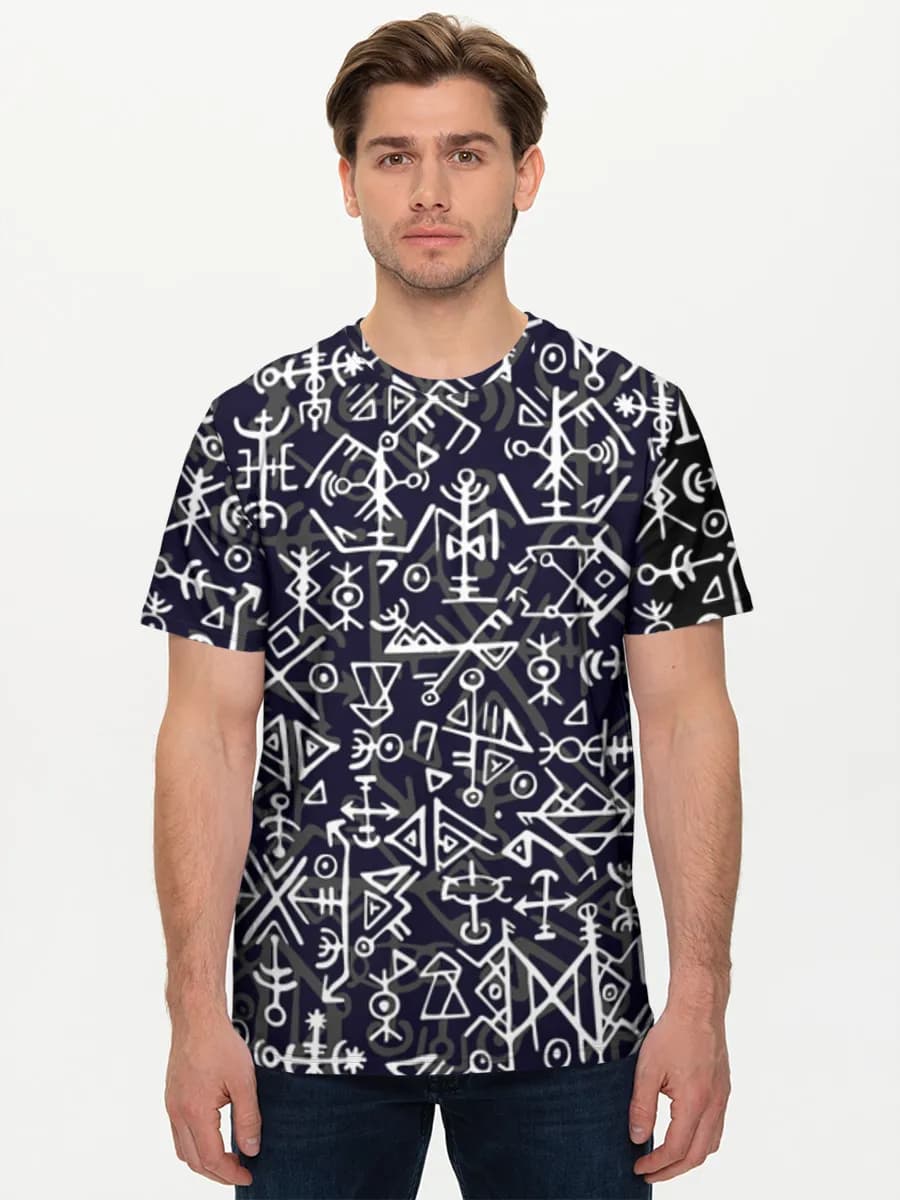 Men's basic cotton T-shirt