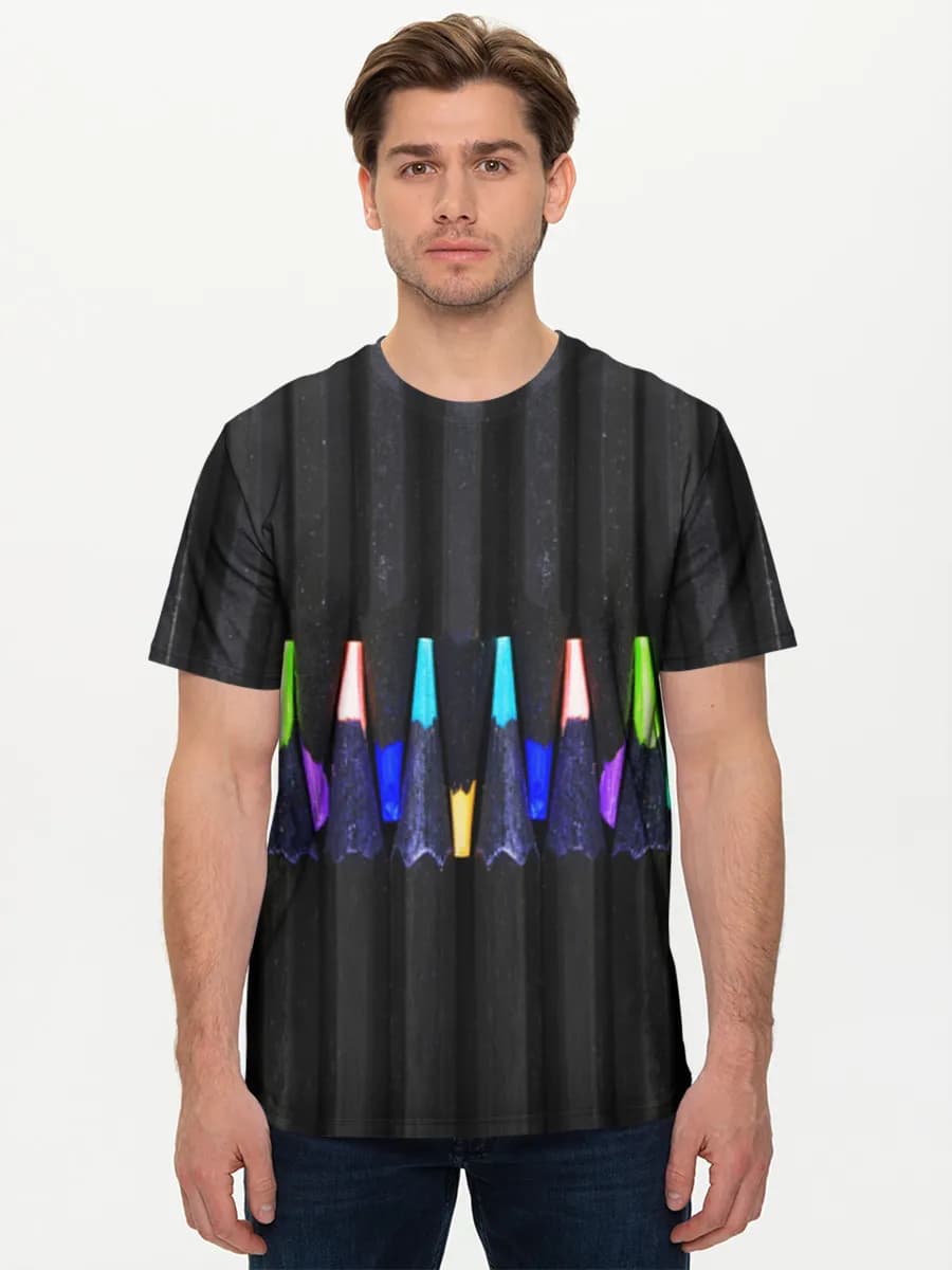 Men's basic cotton T-shirt