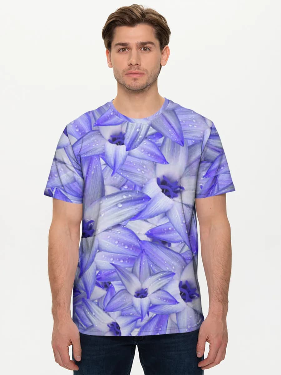 Men's basic cotton T-shirt