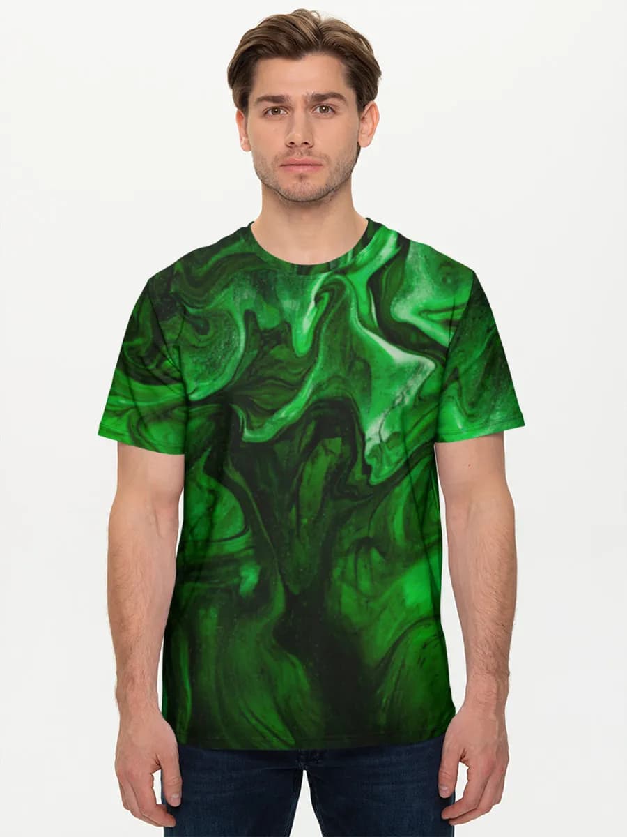 Emerald Marble Swirl