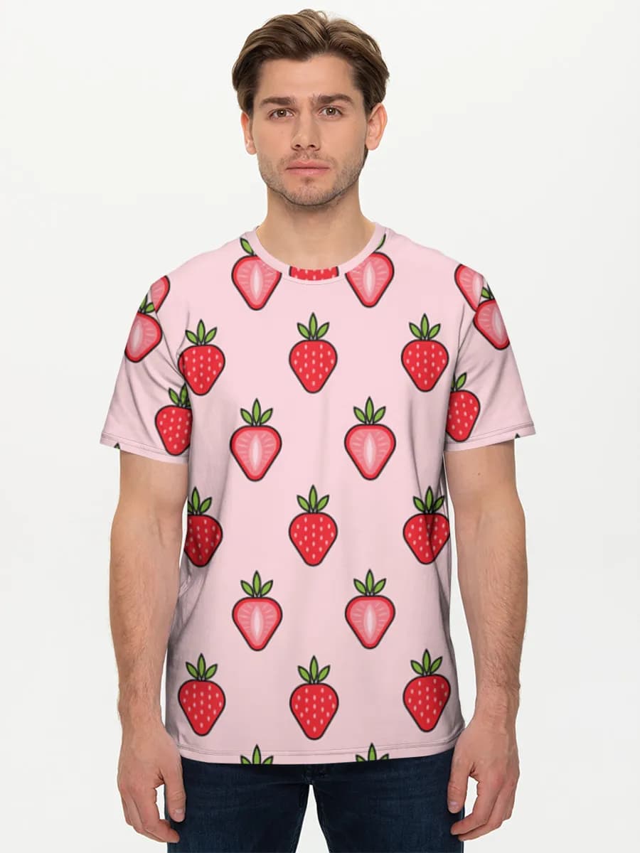 Men's basic cotton T-shirt