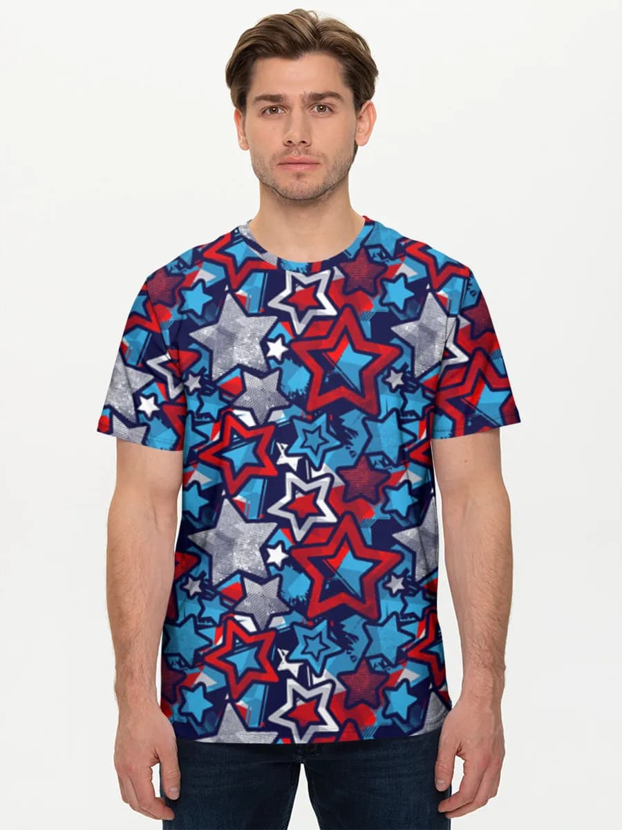 Men's basic cotton T-shirt