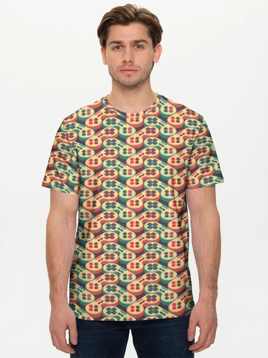 Men's basic cotton T-shirt