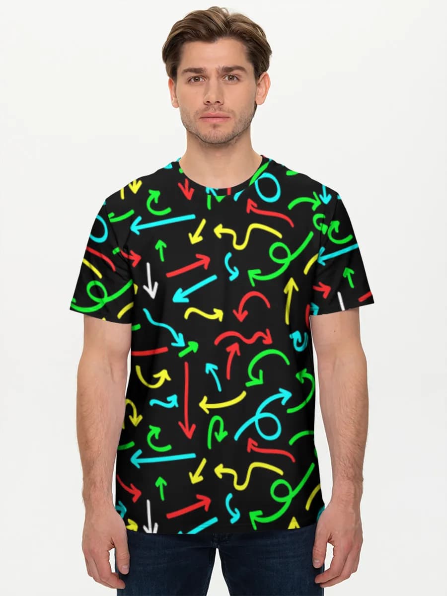 Men's basic cotton T-shirt