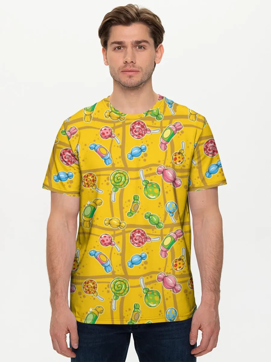 Men's basic cotton T-shirt
