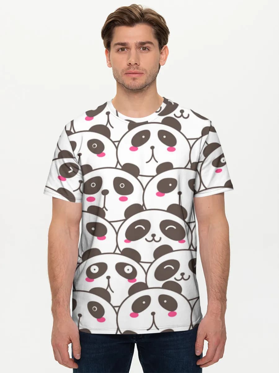 Men's basic cotton T-shirt