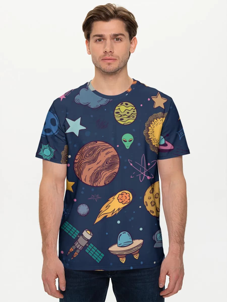 Whimsical Space Doodles