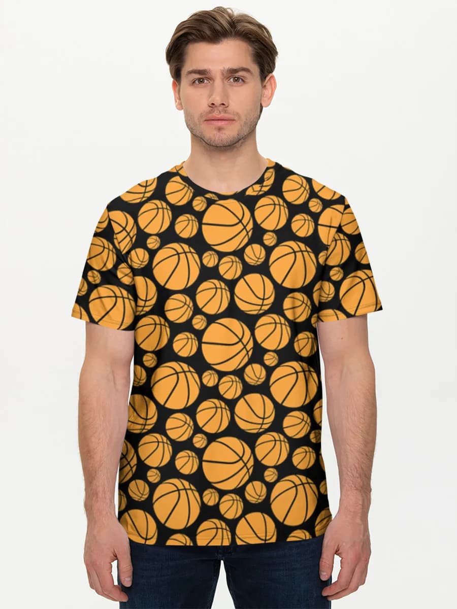 Men's basic cotton T-shirt