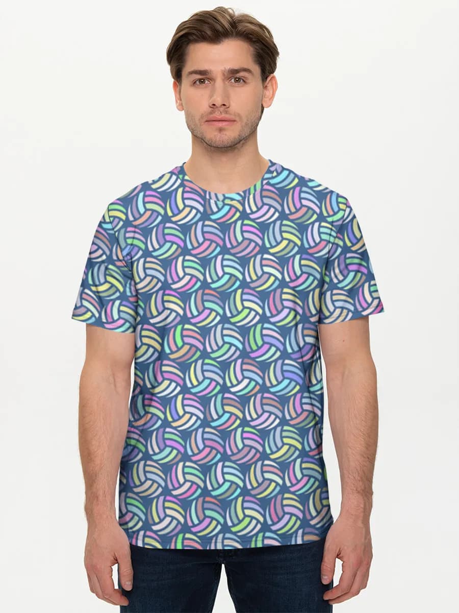 Men's basic cotton T-shirt