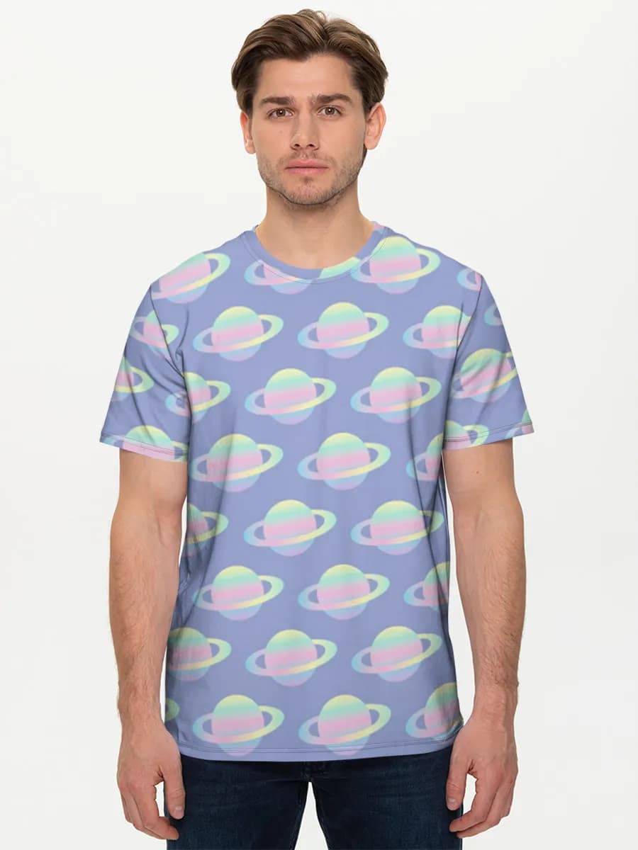 Men's basic cotton T-shirt