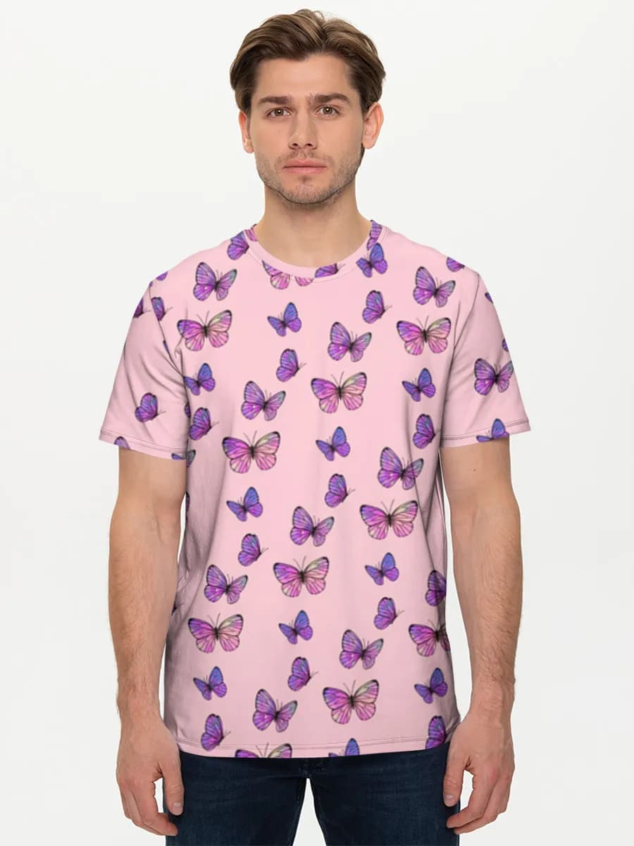 Men's basic cotton T-shirt