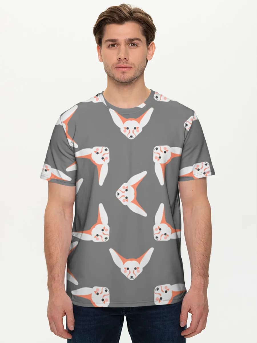 Men's basic cotton T-shirt