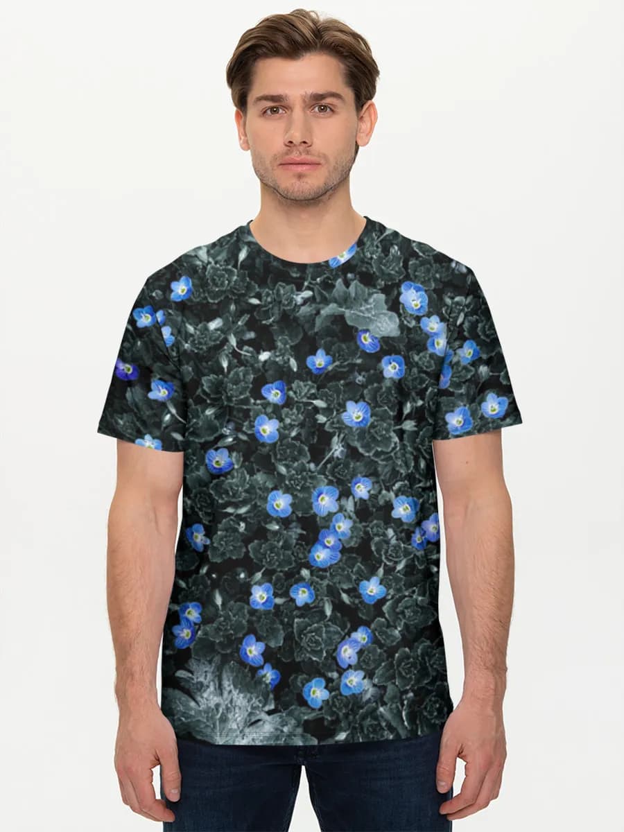 Men's basic cotton T-shirt