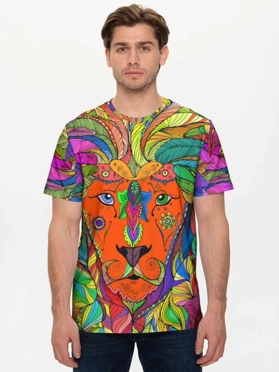 Men's basic cotton T-shirt