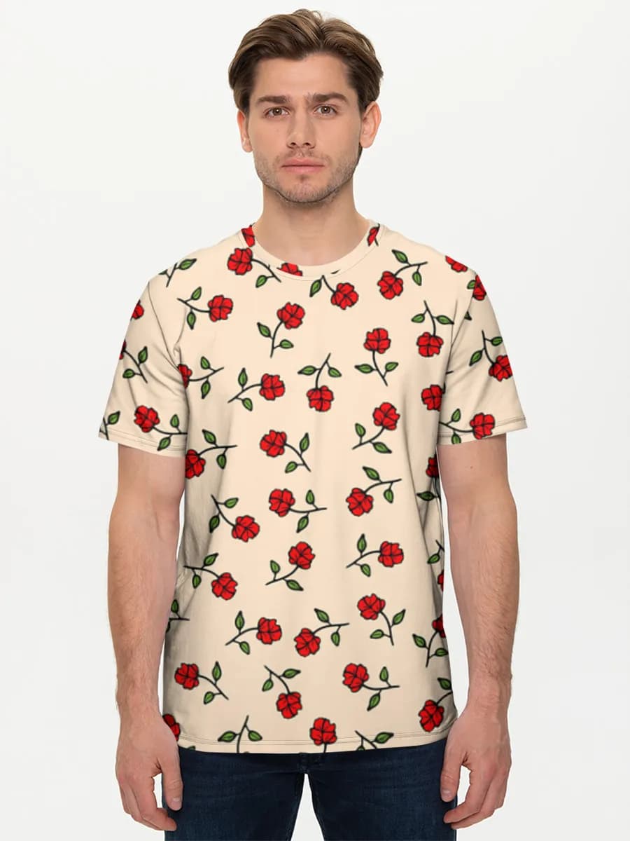 Men's basic cotton T-shirt